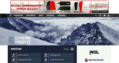 Desktop Screenshot of extremnizavody.cz